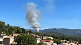 L'incendie s'est déclaré ce jeudi après-midi.