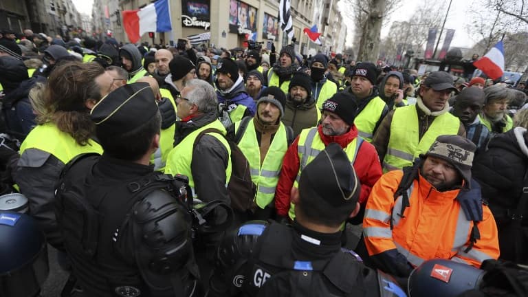 Un millier de manifestants sont mobilisés à Paris