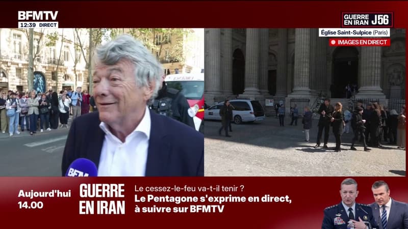 Obsèques de Nathalie Baye: Jean-Louis Borloo rend hommage à "l'une des plus belles personnes du monde"