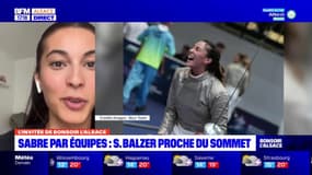 Mondiaux d'escrime: l'Alsacienne Sara Balzer revient sur son parcours