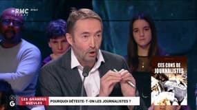 Défiance des Français envers les médias : "Quand les #giletsjaunes parlent des journalistes, ils ne parlent pas des 35 000 journalistes. Ils parlent des éditorialistes sur les plateaux TV !" @OlivierMilan #GGRMC 