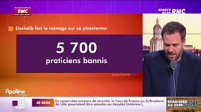 Exclusions Doctolib: "c'est au Ministère de décider"