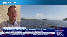 Christopher Franquet (PDG d'Entech): "Il ne faut pas mettre en contradiction le nucléaire et les énergies renouvelables [...] (Mais) pour nous, à horizon 2050 69% de l'énergie produite au monde sera d'origine renouvelable"