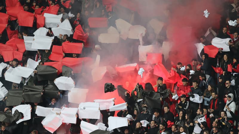 Les supporters de l'OGC Nice