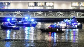 L'East River, juste après le crash.