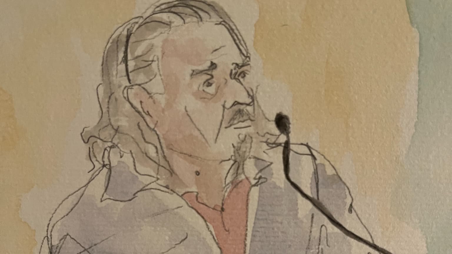 Procès des viols de Mazan: l'accusé Thierry Po. Procès des viols de Mazan: l'accusé Thierry Po.