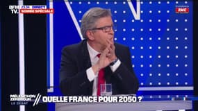 Jean-Luc Mélenchon: "En 2050, si on ne fait rien, la Camargue, le Marais poitevin, Dunkerque et Bordeaux seront sous l'eau"