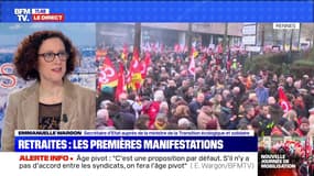 Retraites: les premières manifestations (2/2) - 17/10