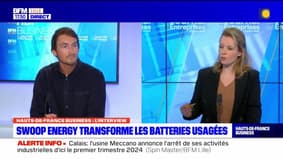Hauts-de-France Business du mardi 21 février 2023 - Swoop Energy transforme les batteries usagées