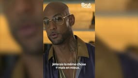 Booba dans une interview pour BRUT