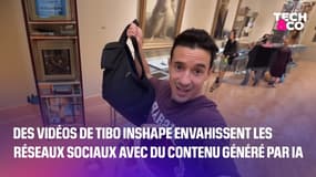 Des vidéos parodiques de Tibo InShape envahissent les réseaux sociaux avec du contenu généré par IA