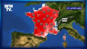 La météo du 1er avril 2021.