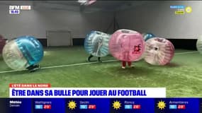 L'été chez vous: découvrez le Bubble foot, le football dans votre bulle