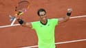 Rafael Nadal impressionnant contre le jeune Italien Jannik Sinner à Roland-Garros, le 7 juin 2021