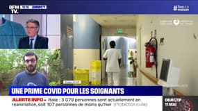 Prime pour les soignants: pour cet infirmier urgentiste, "il aurait été logique que tout le monde touche la même somme"
