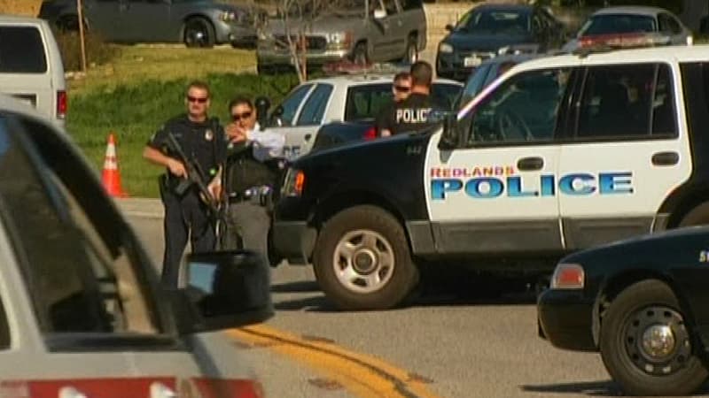 Mardi, près de la station de ski de Big Bear, les forces de police ont encerclé le chalet où "Black Rambo" s'était barricadé.