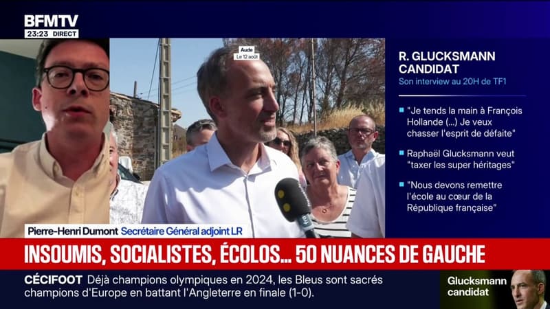 Raphaël Glucksmann candidat à la présidentielle: "À chacun de présenter des solutions pour la France et les Français", déclare Pierre-Henri Dumont (LR)