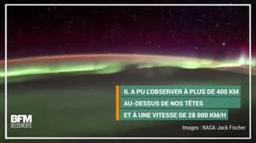 Découvrez à quoi ressemble une aurore boréale vue depuis l’espace