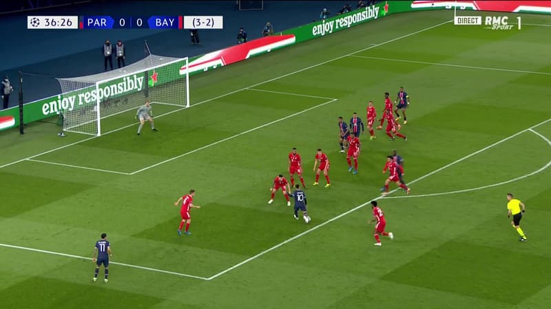 PSG-Bayern: très malchanceux, Neymar touche deux poteaux et la barre en cinq minutes