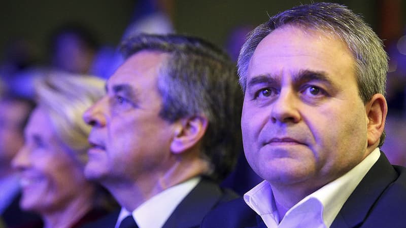 Xavier Bertrand et François Fillon à Compiègne le 15 février 2017