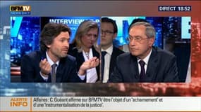 Claude Guéant face à Christophe Ono-dit-Biot dans BFM Politique: "Le responsable politique doit traiter les questions qui préoccupent ses concitoyens"