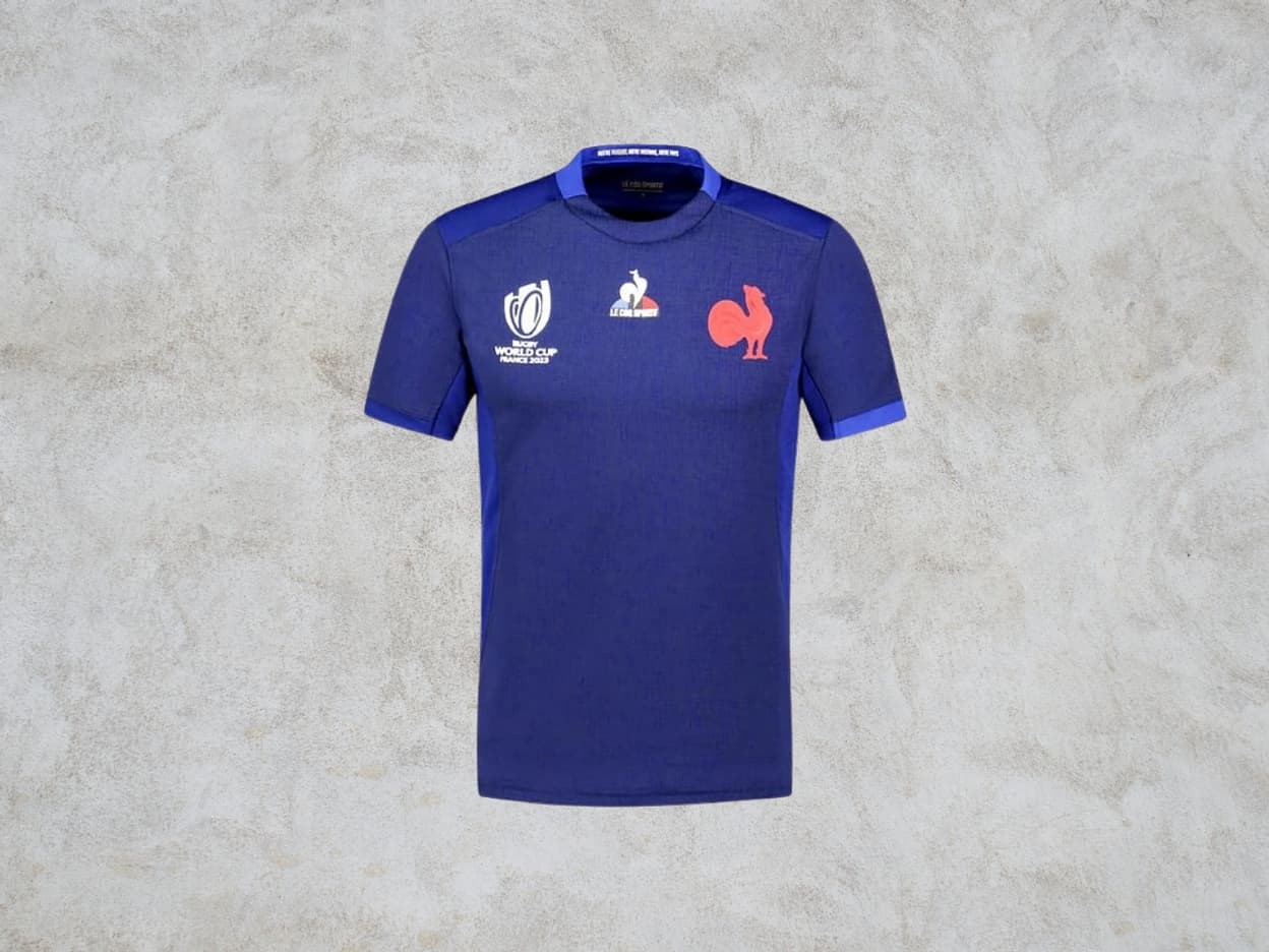 Ballon De Rugby XV De France MIDI Bleu, blanc et rouge GILBERT