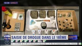 Paris: quatre interpellations après une saisie de drogue dans le 18e arrondissement 