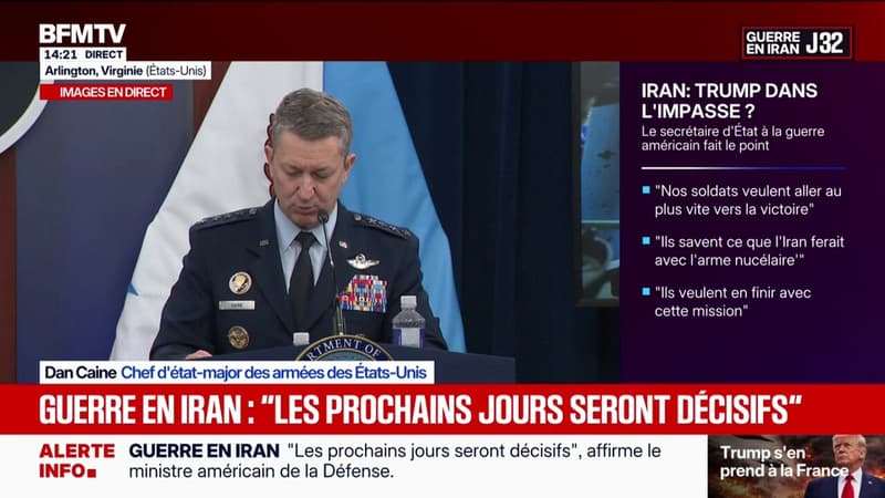 Guerre en Iran: "Plus de navires ont traversé le détroit d'Ormuz aujourd'hui", indique Pete Hegseth, secrétaire à la Défense des États-Unis