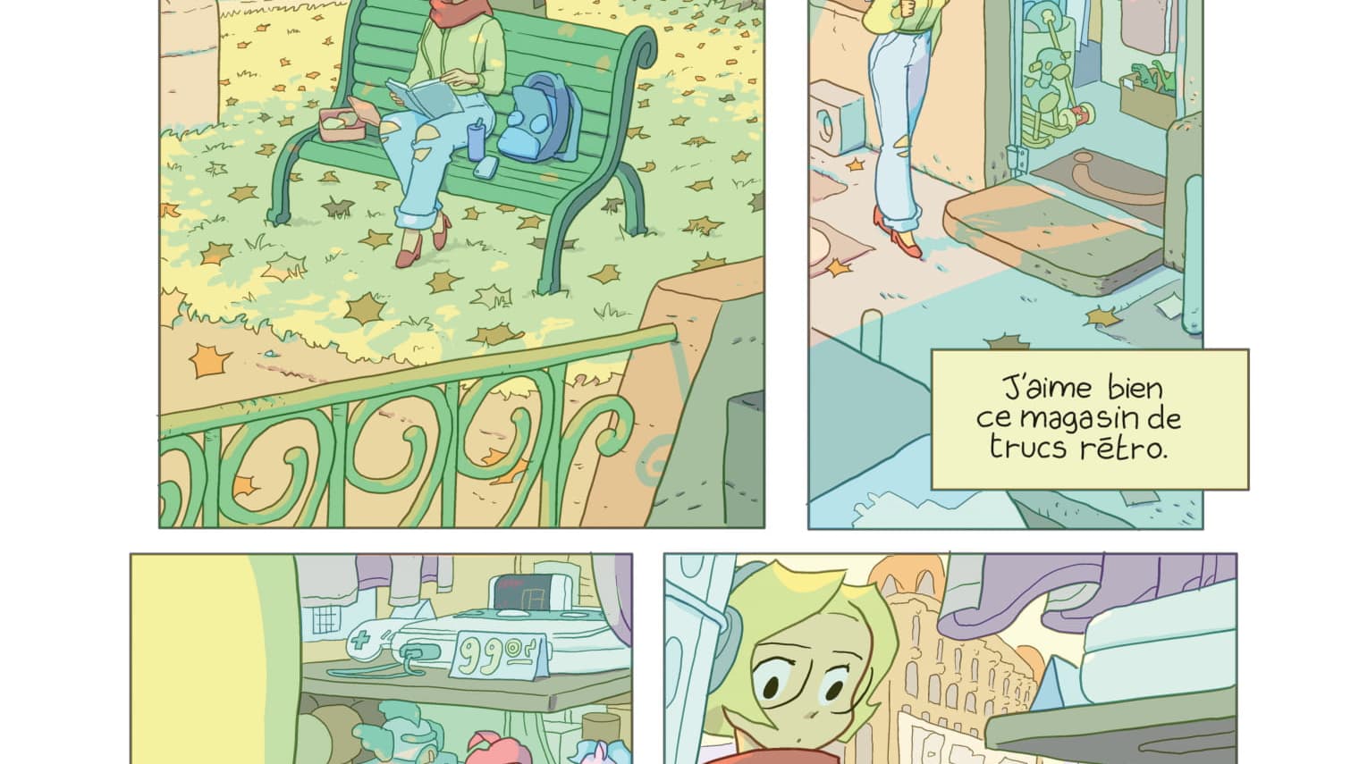 Extrait du nouveau "Lou", par Julien Neel Extrait du nouveau "Lou", par Julien Neel