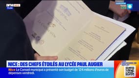 Nice: des chefs étoilés au lycée hôtelier Jeanne et Paul Augier