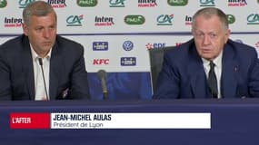 Bruno Genesio et Jean Michel Aulas