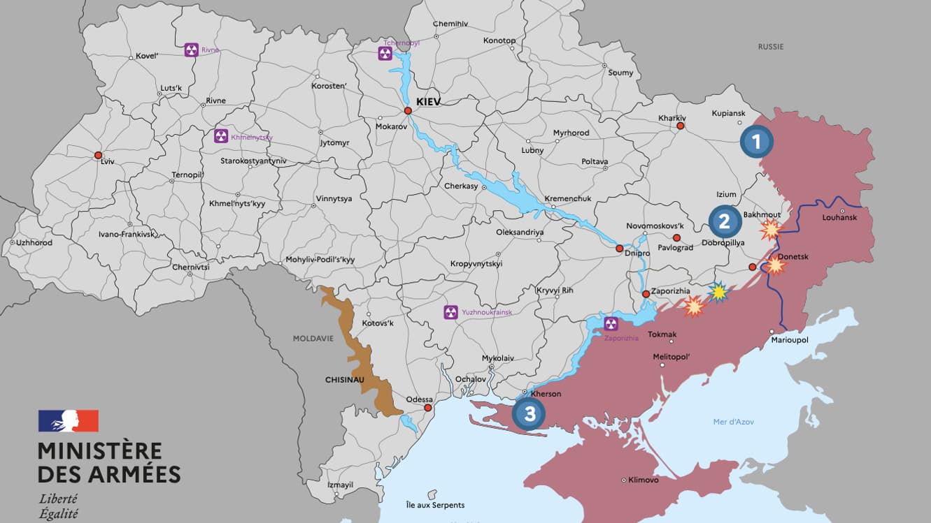 La situation en Ukraine au 18 novembre 2022.