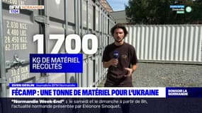 Fécamp: plus d'une tonne de matériel de première nécessité récoltée pour l'Ukraine