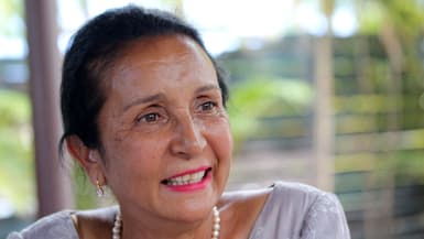 Huguette Bello, le 11 décembre 2015 à Saint-Denis de La Réunion