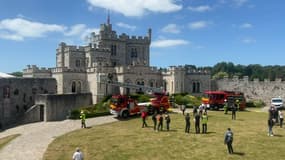 Les pompiers du Pas-de-Calais ont testé leur nouveau protocole au château d'Hardelot.