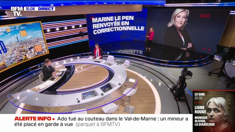 LES ÉCLAIREURS - Marine Le Pen renvoyée en correctionnelle