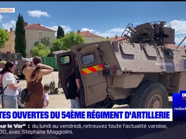 Hyères: journées portes ouvertes pour le 54e régiment d'artillerie