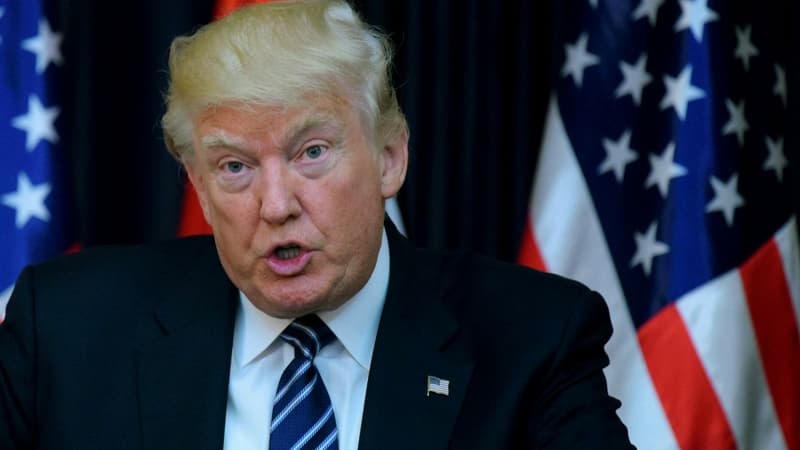 Donald Trump le 23 mais 2017 à Bethléem