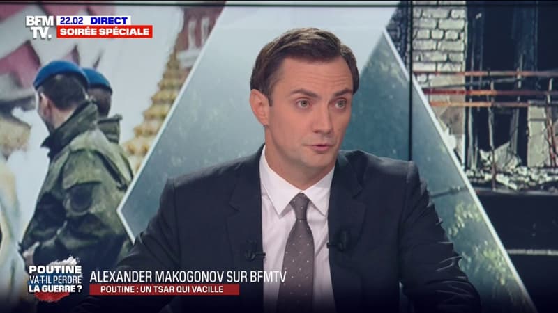 Alexander Makogonov, porte-parole de l'ambassade de Russie en France: 