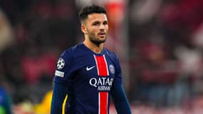 Gonçalo Ramos lors d'un match du PSG en novembre 2024
