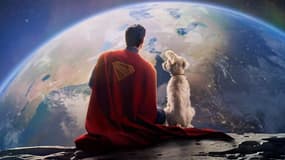 Superman et Krypto le chien dans le film "Superman" de James Gunn.