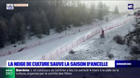 Hautes-Alpes: la neige de culture sauve la saison d'Ancelle