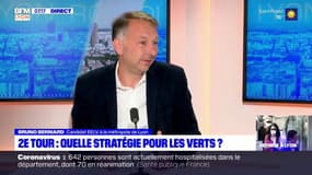 Second tour des métropolitaines à Lyon: "nous discutons avec les partis de gauche" pour se réunir, affirme Bruno Bernard (EELV)