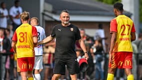 Lens-Amiens : le manager général lensois Franck Haise le 14 juillet 2023