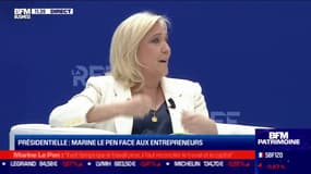 Marine Le Pen: "Je veux faire des économies sur l'immigration"