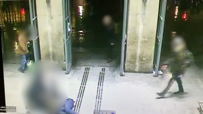 Gare du Nord: les images de l'attaque au couteau filmées par la vidéosurveillance