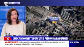 Story 7 : Une camionnette percute deux piétons à La Défense - 03/02