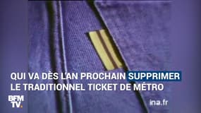 Accessoire branché jadis, le ticket de métro parisien va bientôt disparaître