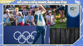 JO 2024 / Golf: "Quelle chance de jouer devant ce public" savoure Perez