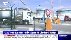 Retraites: la grève a été levée au dépôt pétrolier de Fos-sur-Mer